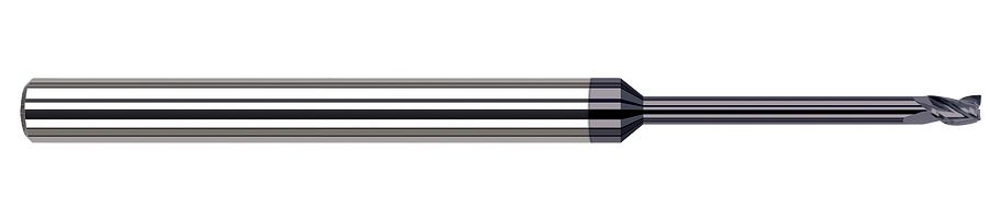 Picture of Harvey Tool 850293-C3 .093 Dia Carbide Stb FL 11x RCH EM, AlTiN End Mill Standard Flute Standard Helix Carbide AlTiN Single End Square Sharp